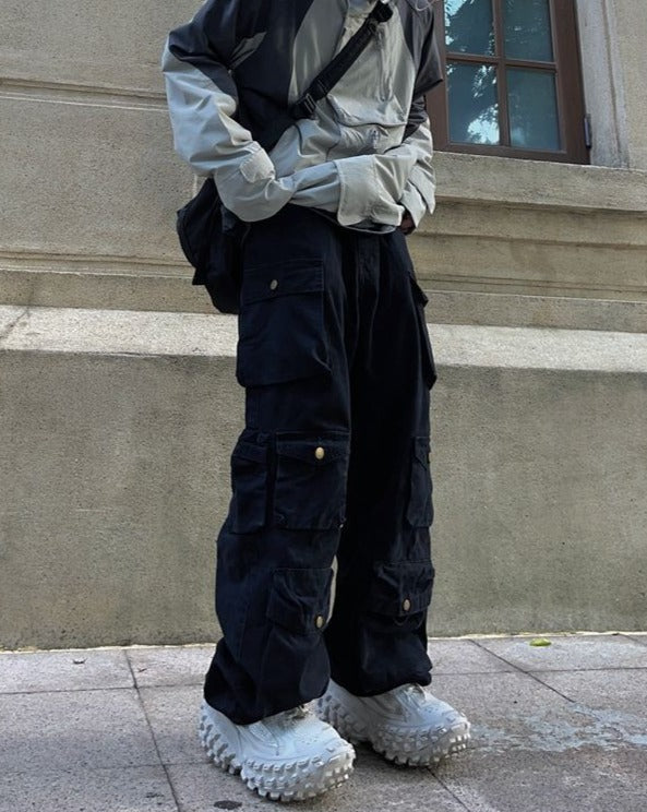 Multi-pockets Vintage Cargo Pants