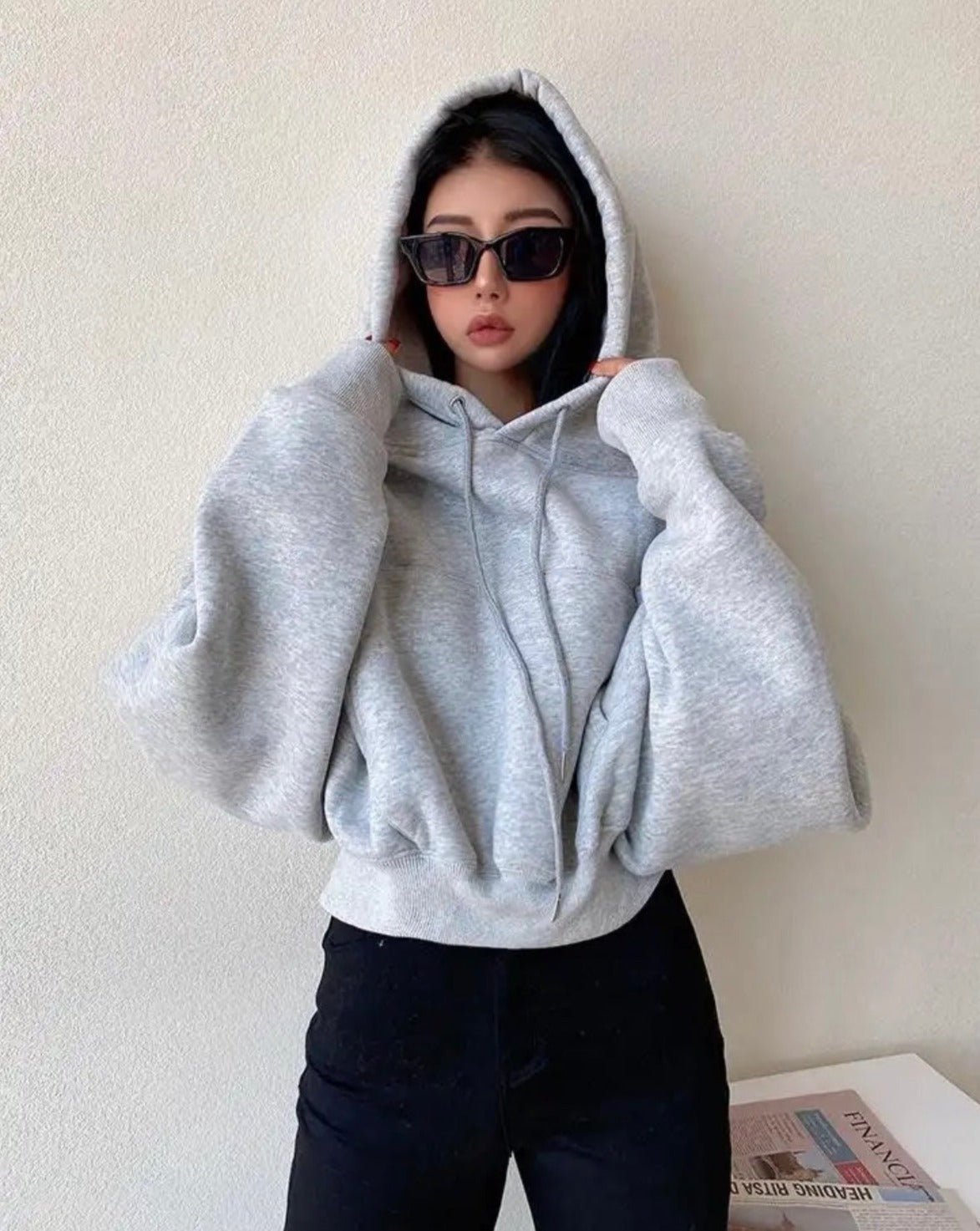 Casual Pullover Fleece Hoodie