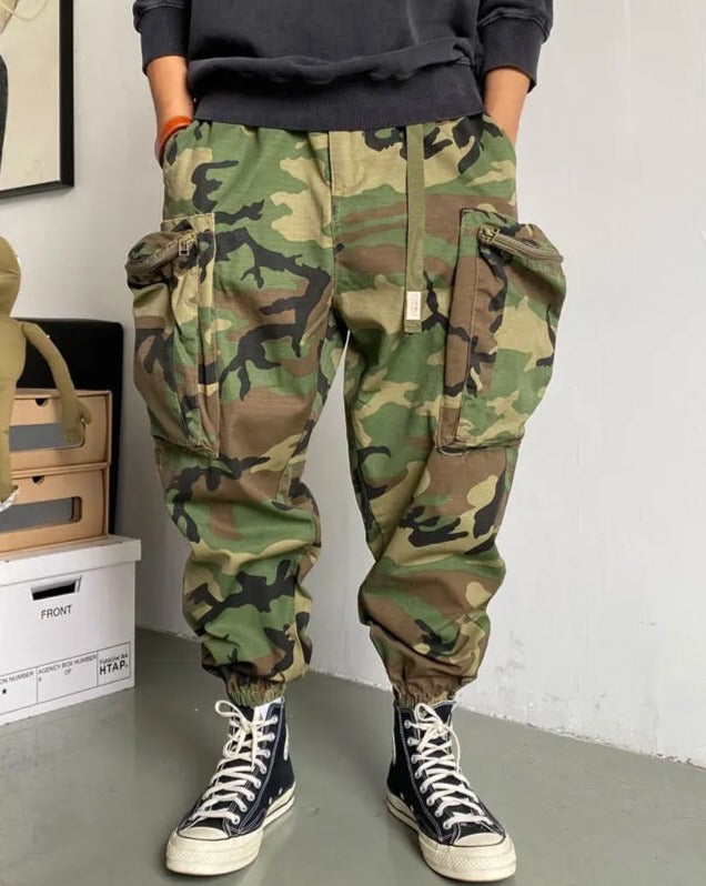 Military Camouflage Cargo Pants