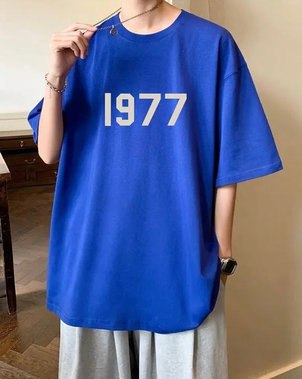 1977 Printed Casual T-Shirt