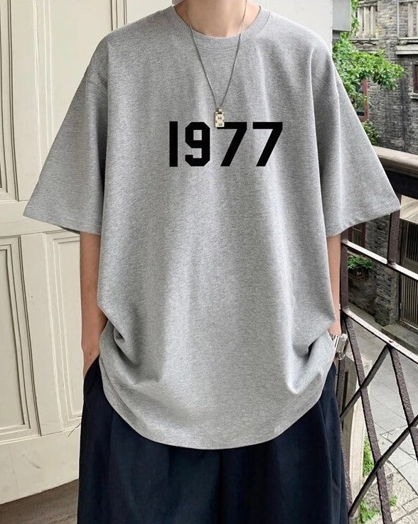 1977 Printed Casual T-Shirt