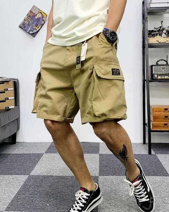 Multi-Pockets Military Camouflage Cargo Shorts