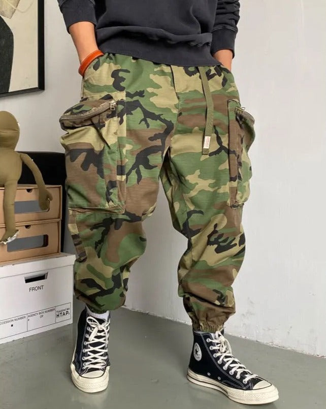 Military Camouflage Cargo Pants