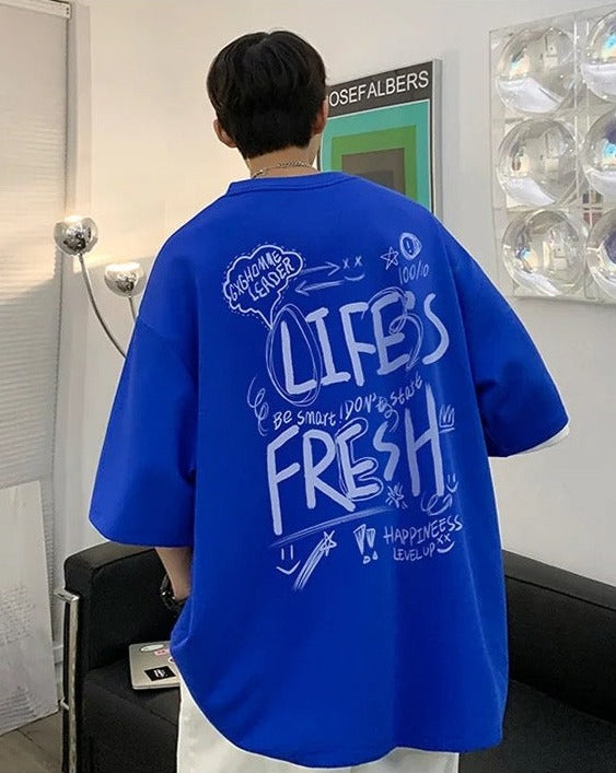 Life's Fresh Print T-Shirt