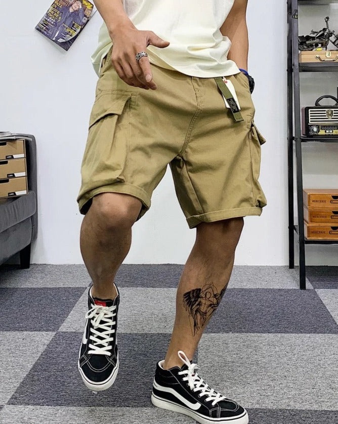 Multi-Pockets Military Camouflage Cargo Shorts