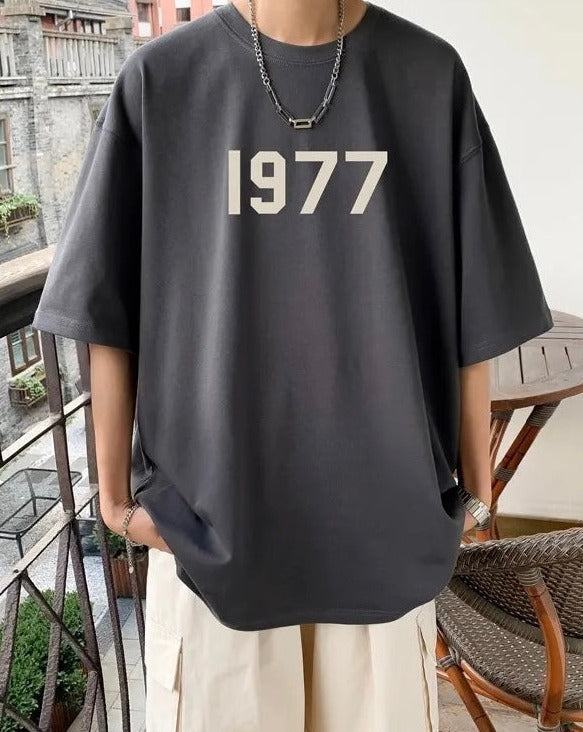 1977 Printed Casual T-Shirt