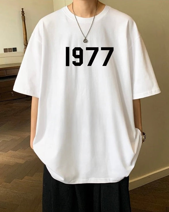 1977 Printed Casual T-Shirt