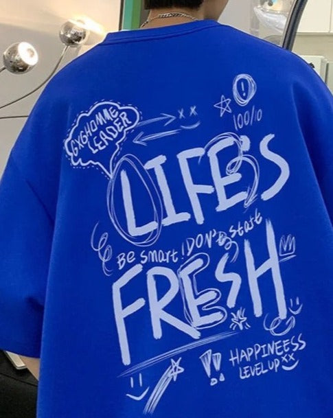 Life's Fresh Print T-Shirt