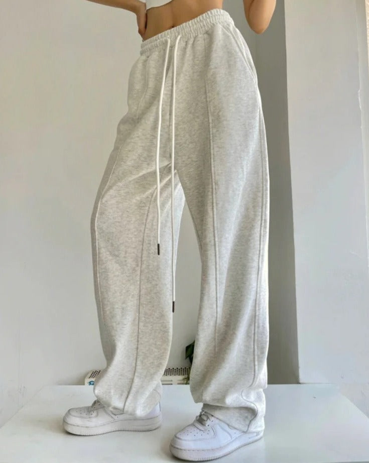 Elastic Waist Jogger Sweatpants