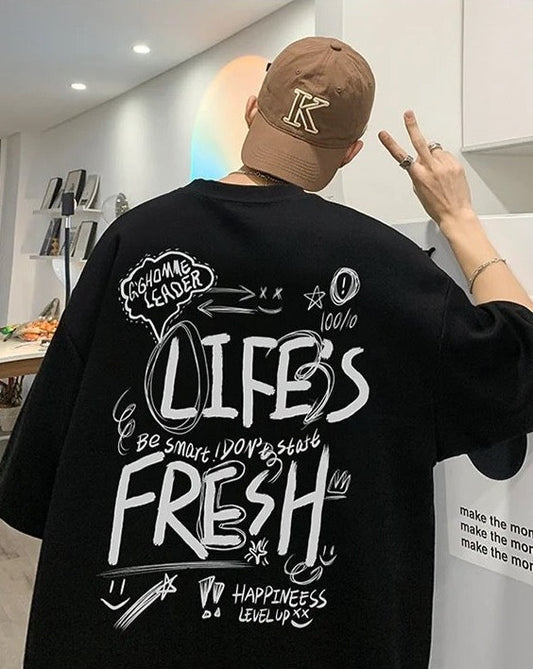 Life's Fresh Print T-Shirt