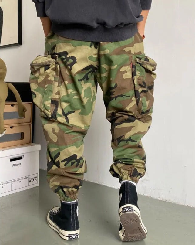 Military Camouflage Cargo Pants