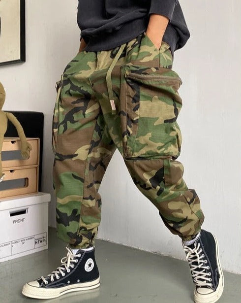 Military Camouflage Cargo Pants