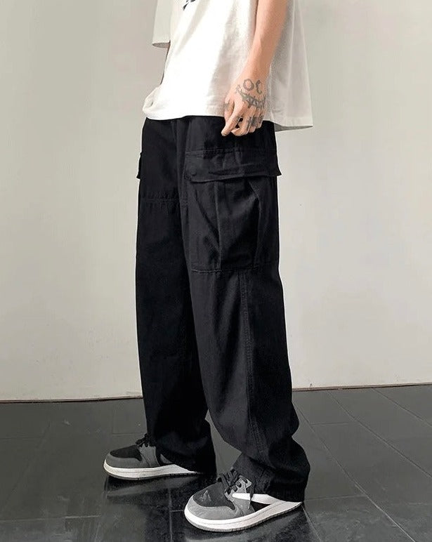 Loose Trousers Cargo Pants