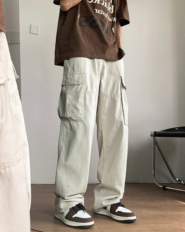 Loose Trousers Cargo Pants